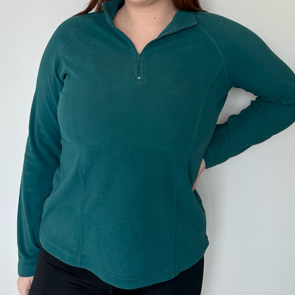 Great Northwest Clothing Company Green Fleece Jacket